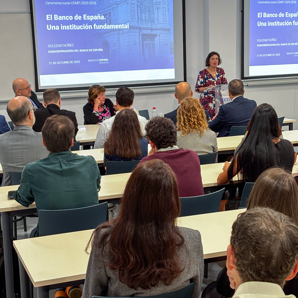 CEMFI inaugurates the 2025–2026 academic year of its new Graduate Program in Central Banking CEMFI inaugurates the 2025–2026 academic year of its new Graduate Program in Central Banking